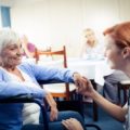 How can long-term care providers support residents' with challenging behavior?